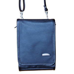 Travelon Black Crossbody Travel Organizer Bag